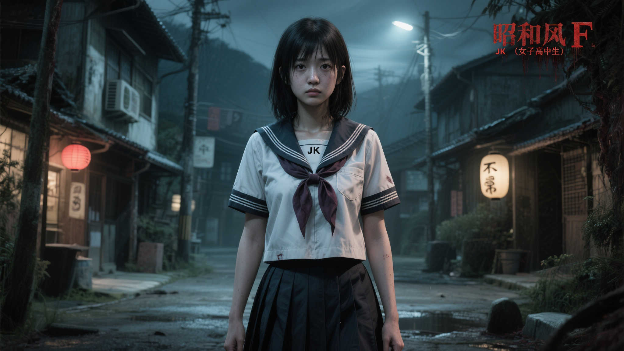 《寂静岭F》人物揭示：水手服少女与纯真巫女