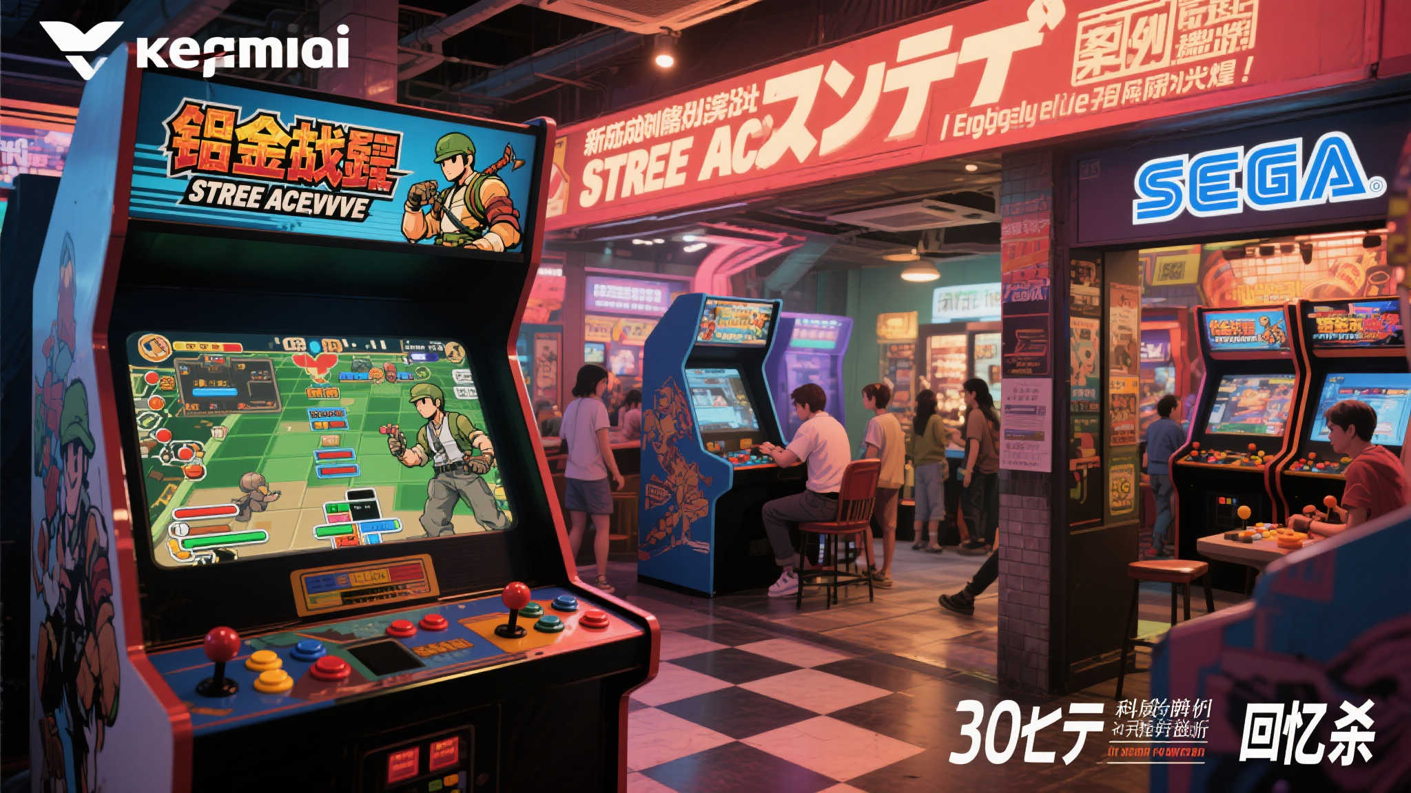 科乐美进军街机领域：设立子公司顺应市场新趋势