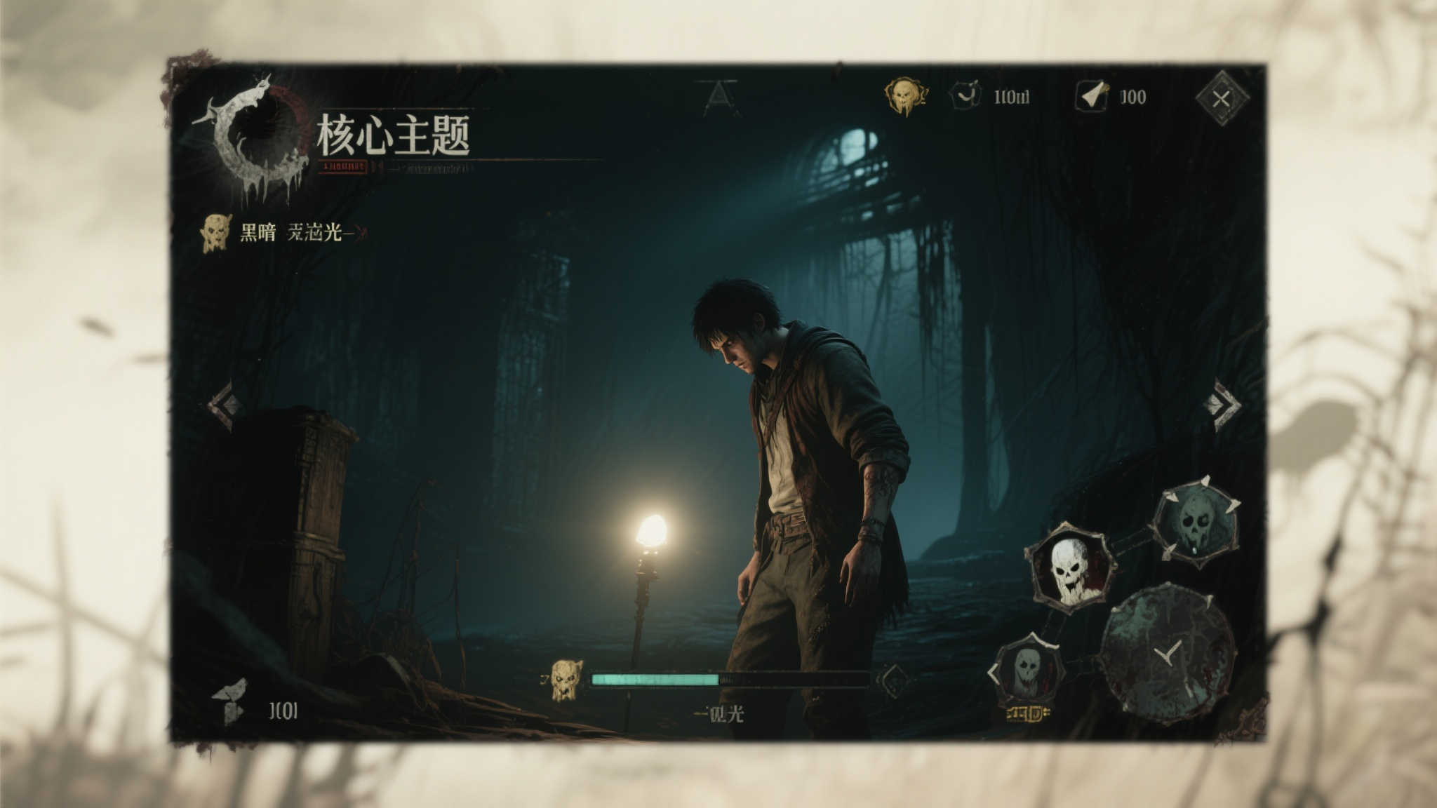 此外，游戏的核心主题——在黑暗中寻找光明