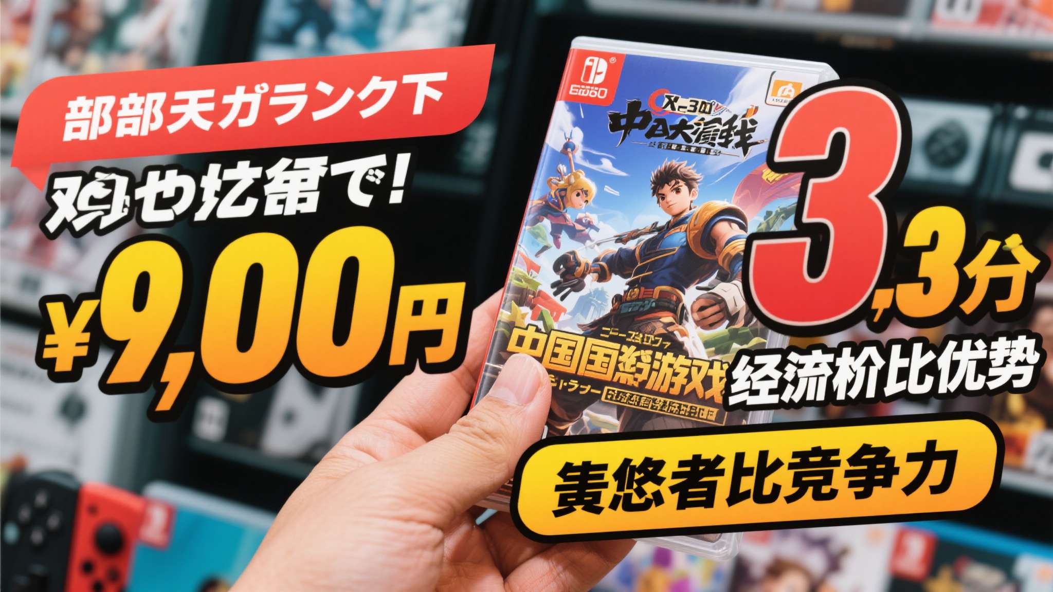 第三，价格策略具有竞争力。 相较于部分售价高达9000日元以上的3A大作，国产游